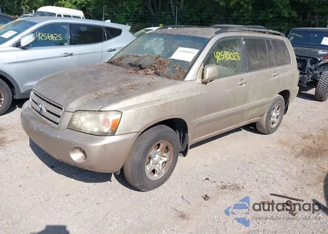 2004 Toyota Highlander z USA, uszkodzony, nr VIN JTEGD21A040091908